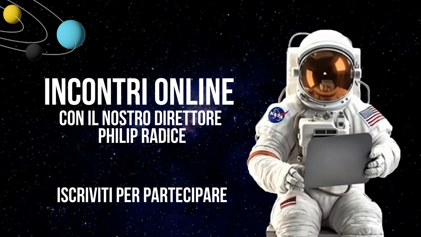 Incontri Online con Philip Radice